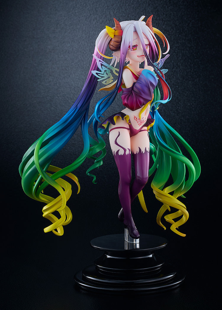29-07-2026 Good Smile - 1/7《NO GAME NO LIFE 遊戲人生》 黑色白 Y26182 PVC