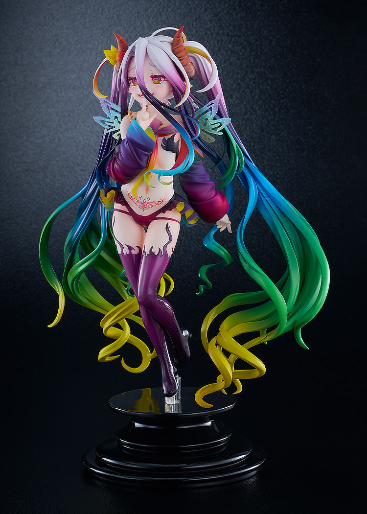29-07-2026 Good Smile - 1/7《NO GAME NO LIFE 遊戲人生》 黑色白 Y26182 PVC