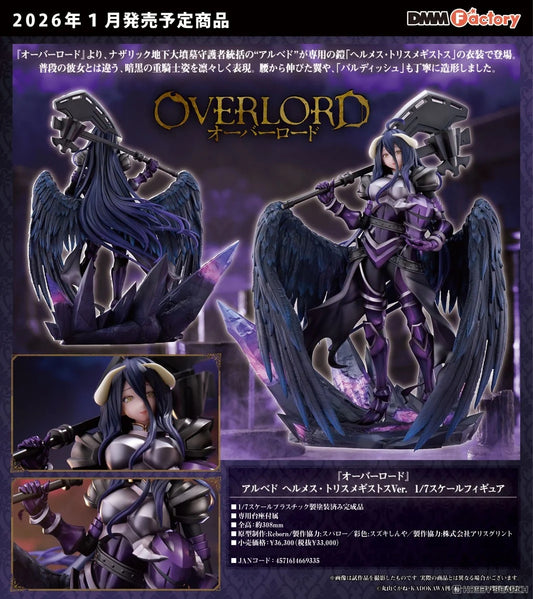 03-09-2025 DMM Factory - 1/7《OVERLORD》雅兒貝德赫爾梅斯·特利斯·美吉斯特斯 (再販) Y33000 PVC