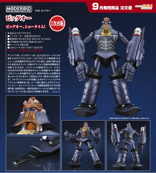 14-05-2025 Good Smile - MODEROID《魅影巨神 THE Big》BIG-O Y8091 組裝模型