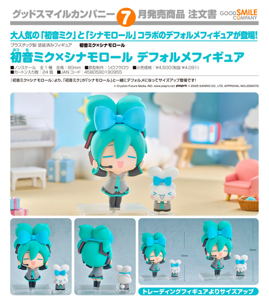 07-01-2026 Good Smile - 初音未來×玉桂狗Cinnamoroll Q版手辦 Y4091