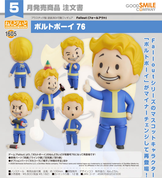 31-12-2025 Good Smile - Nendoroid 黏土人 No.1605《異塵餘生》避難所男孩 76 Y6182