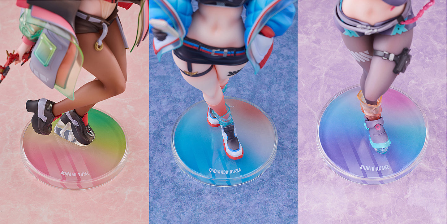 19-02-2025 Solarain 1/7 - 《GRIDMAN UNIVERSE》(Dreamy Divas Ver.) figure 3人套組(附特典) Y59400 PVC