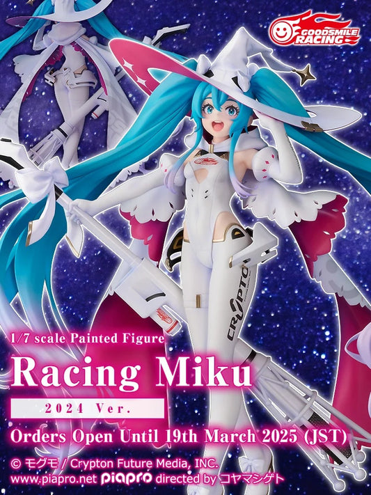 13-03-2025 Good Smile RACING - 1/7《初音未來GT計畫》Racing Miku 2024 Ver. Y25273 PVC