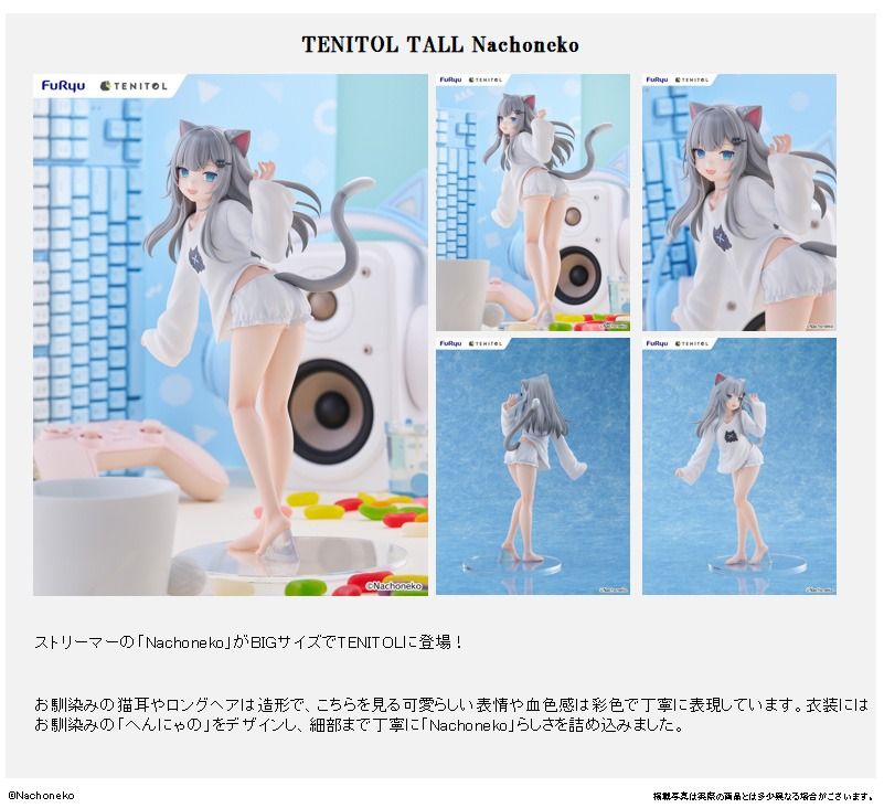 22-03-2025 FuRyu - TENITOL TALL - Nachoneko Y9637 PVC