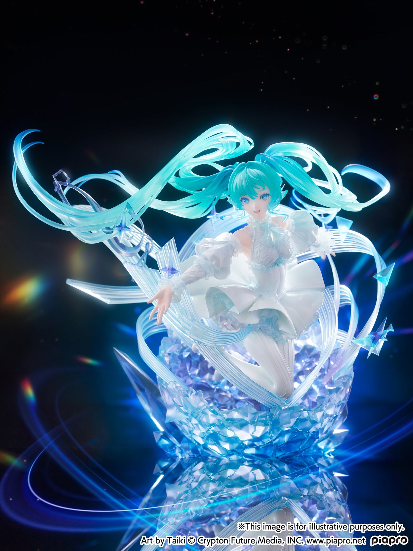10-09-2025 CyberZ - 1/7 初音未來 Crystal Dress Ver Y25500 PVC