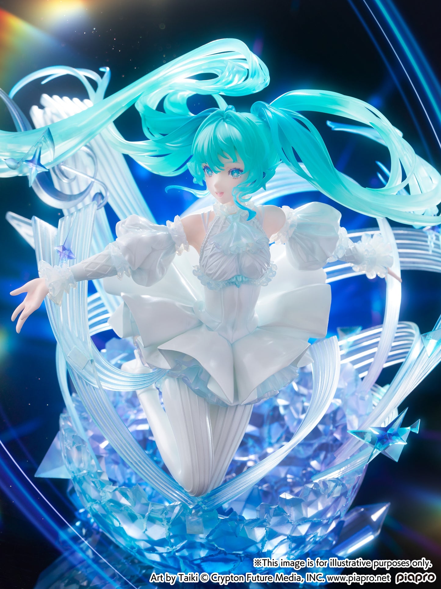 10-09-2025 CyberZ - 1/7 初音未來 Crystal Dress Ver Y25500 PVC