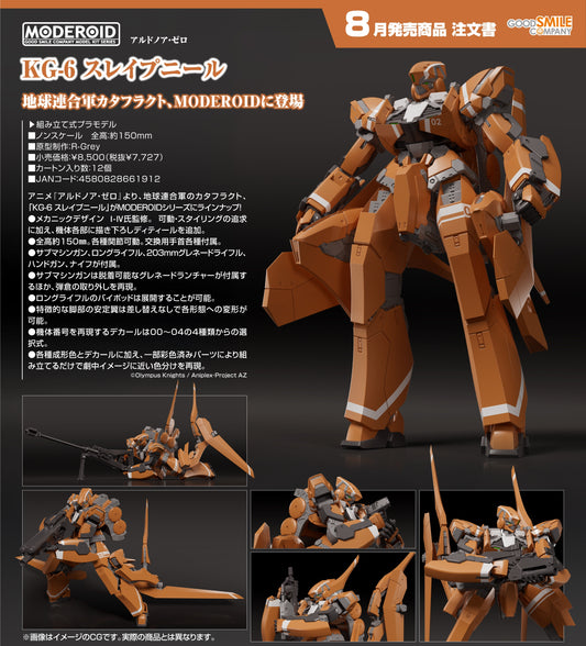 11-03-2026 Good Smile - MODEROID《ALDNOAH.ZERO》KG-6 Sleipnir Y7727 組裝模型