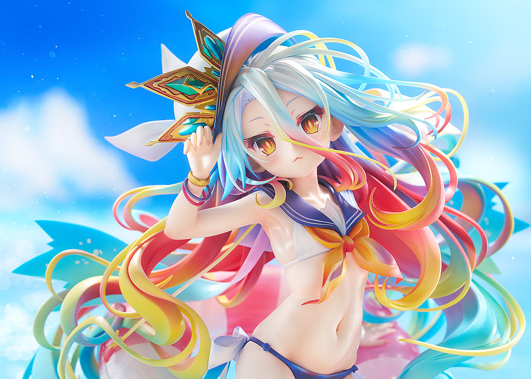 18-02-2026 Good Smile - 1/7《NO GAME NO LIFE 遊戲人生》白 水手服風泳裝Ver. Y29818 PVC