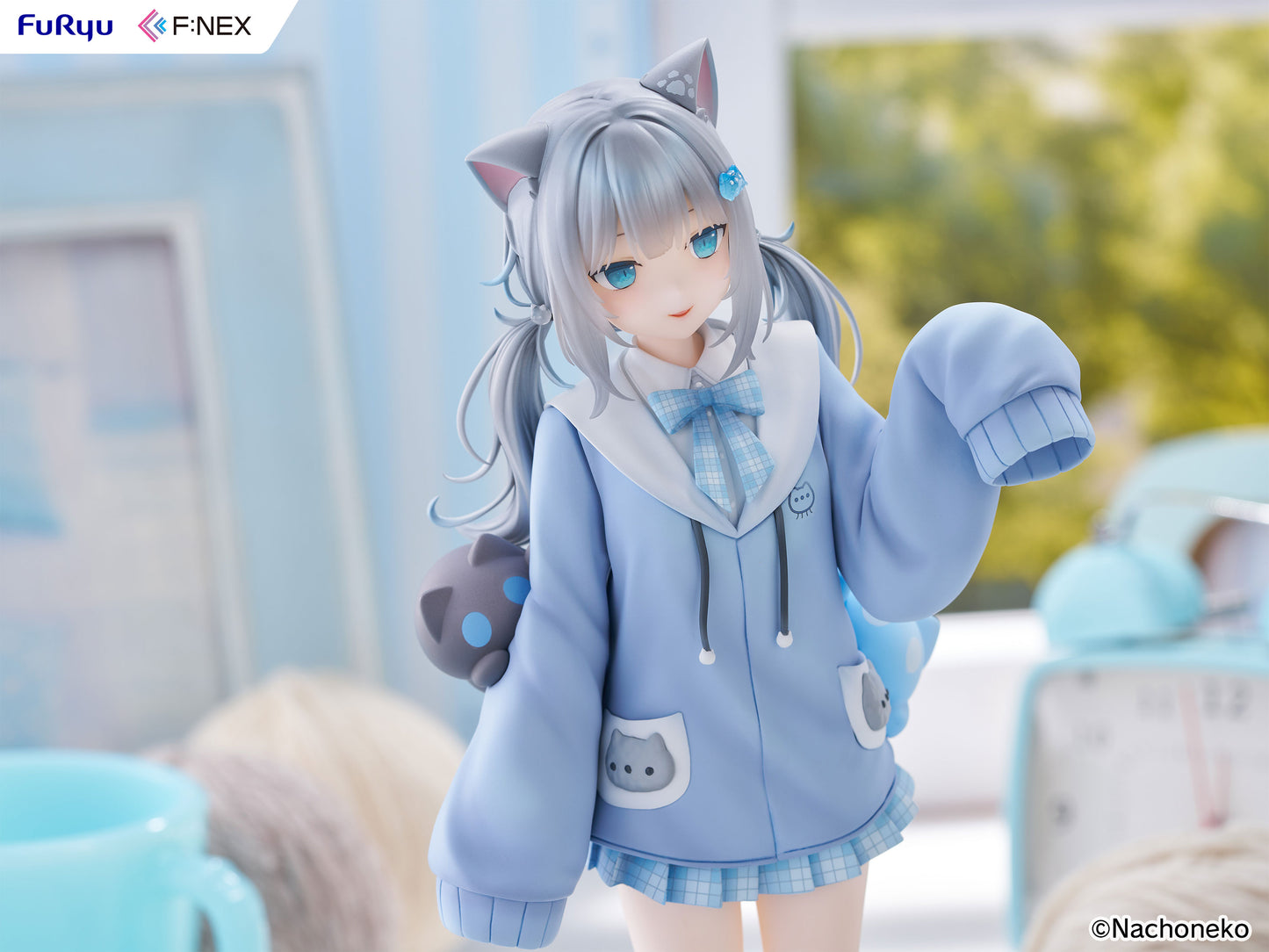 04-06-2025 FuRyu - 1/7 Nachoneko New outfit ver. (插畫by甘城なつき) Y21000 PVC