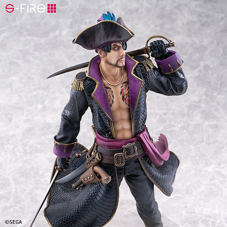 12-11-2025 SEGA - S-FIRE 1/7《人中之龍8 外傳 : 夏威夷海盜》 模型 船長真島 (真島吾朗) Y20000 PVC