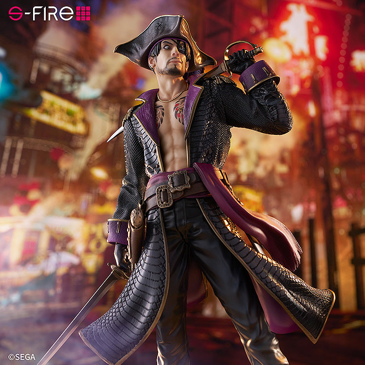 12-11-2025 SEGA - S-FIRE 1/7《人中之龍8 外傳 : 夏威夷海盜》 模型 船長真島 (真島吾朗) Y20000 PVC