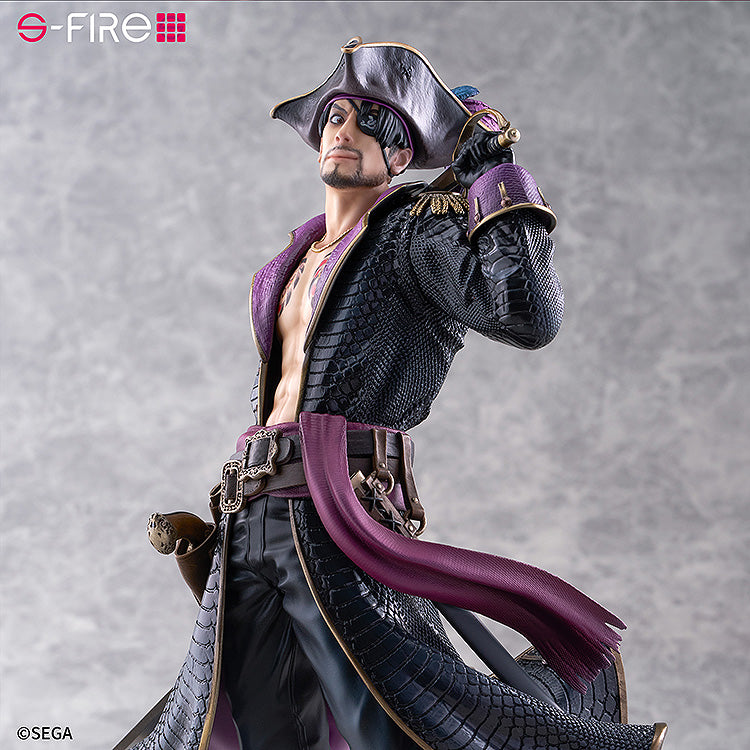 12-11-2025 SEGA - S-FIRE 1/7《人中之龍8 外傳 : 夏威夷海盜》 模型 船長真島 (真島吾朗) Y20000 PVC