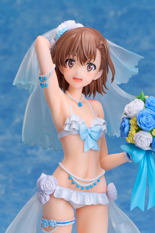 03-09-2025 A･DIMENSION - 1/7《科學的超電磁砲T》御坂美琴 婚紗泳裝Ver. Y15400 PVC
