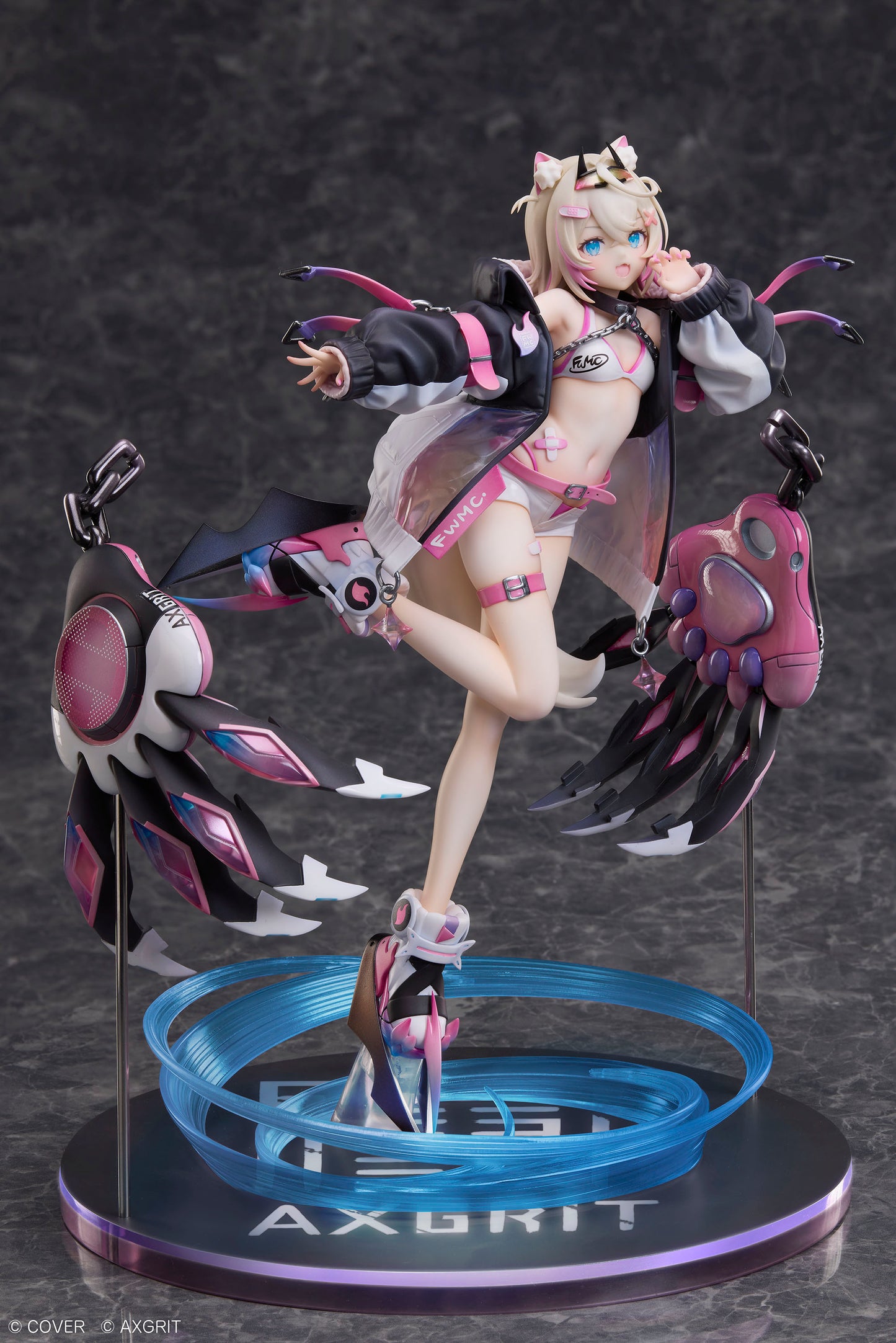 20-08-2025 Design COCO - 1/7《Hololive》茸茸·阿比斯加德 "AXGRIT" Ver." [豪華版] Y31800 PVC