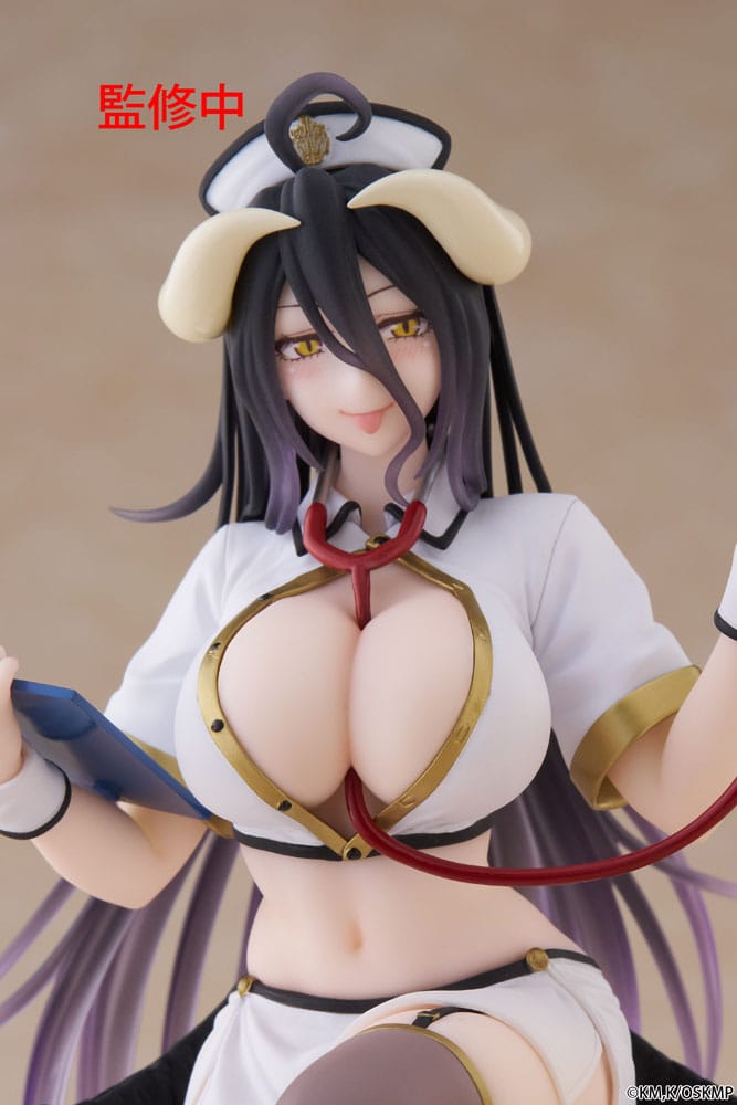 11-11-2025 Taito -《Overlord》Desktop Cute Figure – Albedo (Nurse Ver.) Y2400 PVC