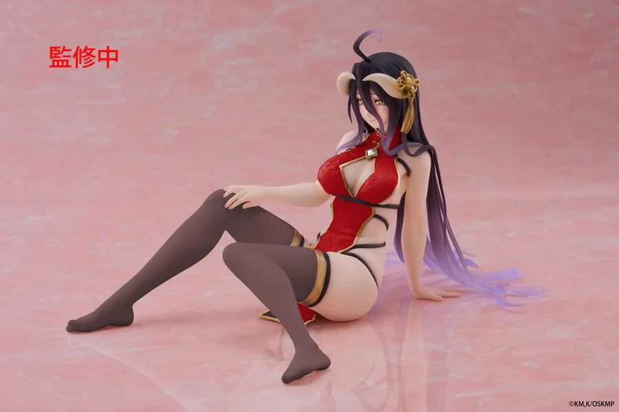 17-06-2025 Taito - 《OVERLORD》Desktop Cute Figure -雅兒貝德 ~旗袍造型~ 新裝版 Y2000 PVC