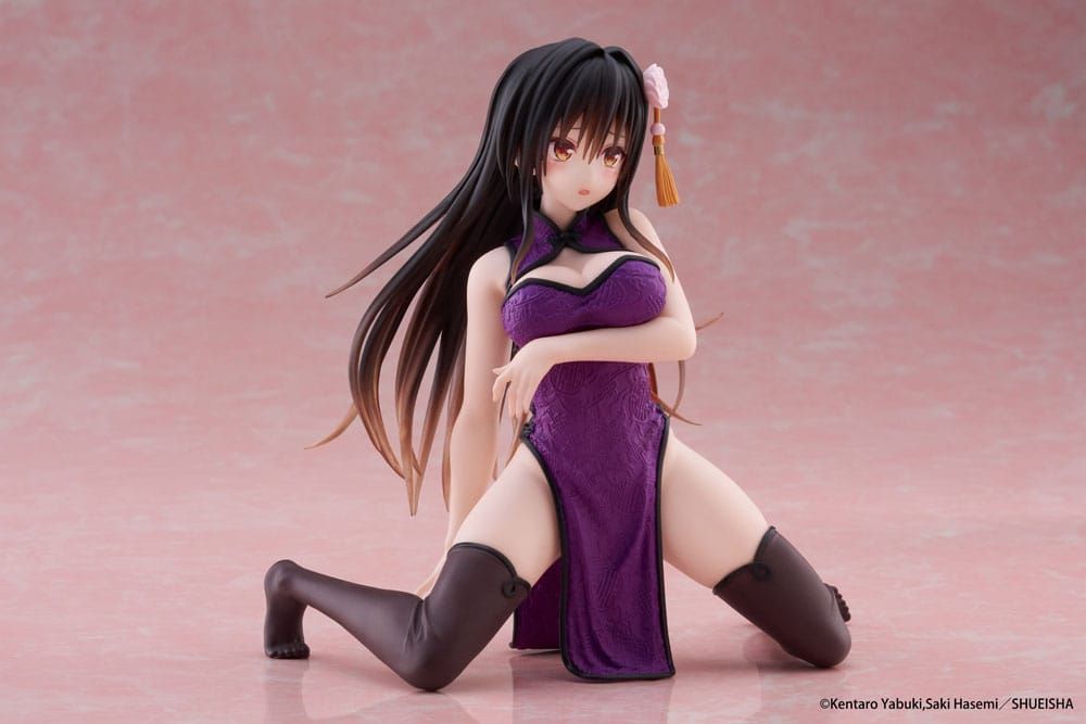 14-04-2025 TAITO - To Love-Ru Darkness《出包王女DARKNESS》Desktop Cute Figure - Yui Kotegawa 古手川唯 (Chinese Dress Ver.) ~旗袍造型~ Y2100 PVC