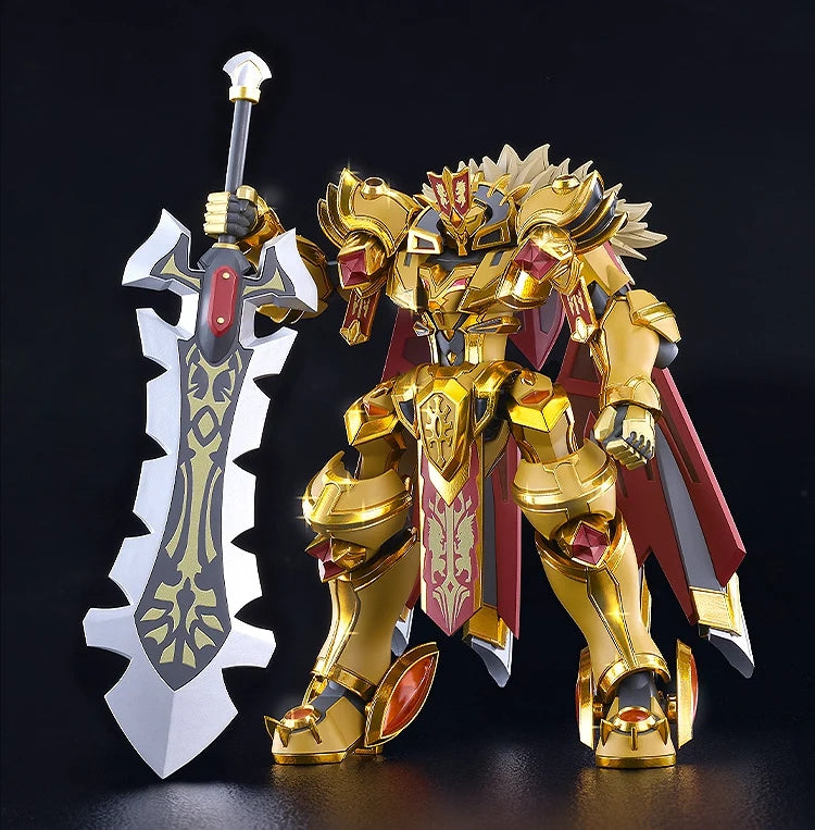 26-08-2026 Good Smile - MODEROID系列《騎士&魔法》戈德力歐 Goldleo : 電鍍 Ver. Y10909 組裝模型