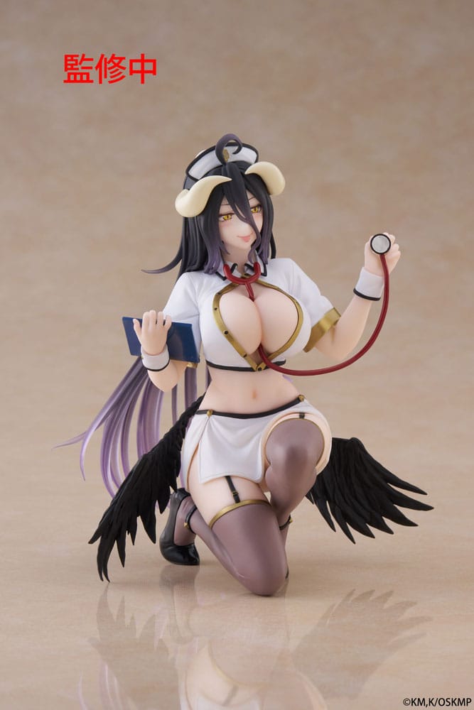 11-11-2025 Taito -《Overlord》Desktop Cute Figure – Albedo (Nurse Ver.) Y2400 PVC