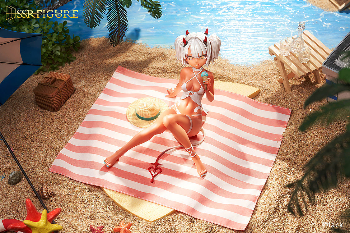 08-10-2025 SSR FIGURE - 1/7 SSR FIGURE 咖啡因醬 : 夏Ver. (原作 : lack) (附特典 : 明信片) Y11727 PVC