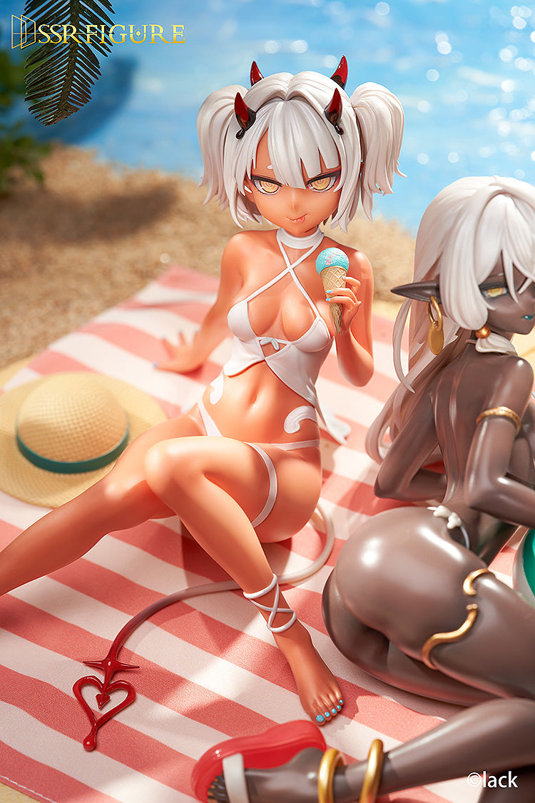 08-10-2025 SSR FIGURE - 1/7 SSR FIGURE 咖啡因醬 : 夏Ver. (原作 : lack) (附特典 : 明信片) Y11727 PVC