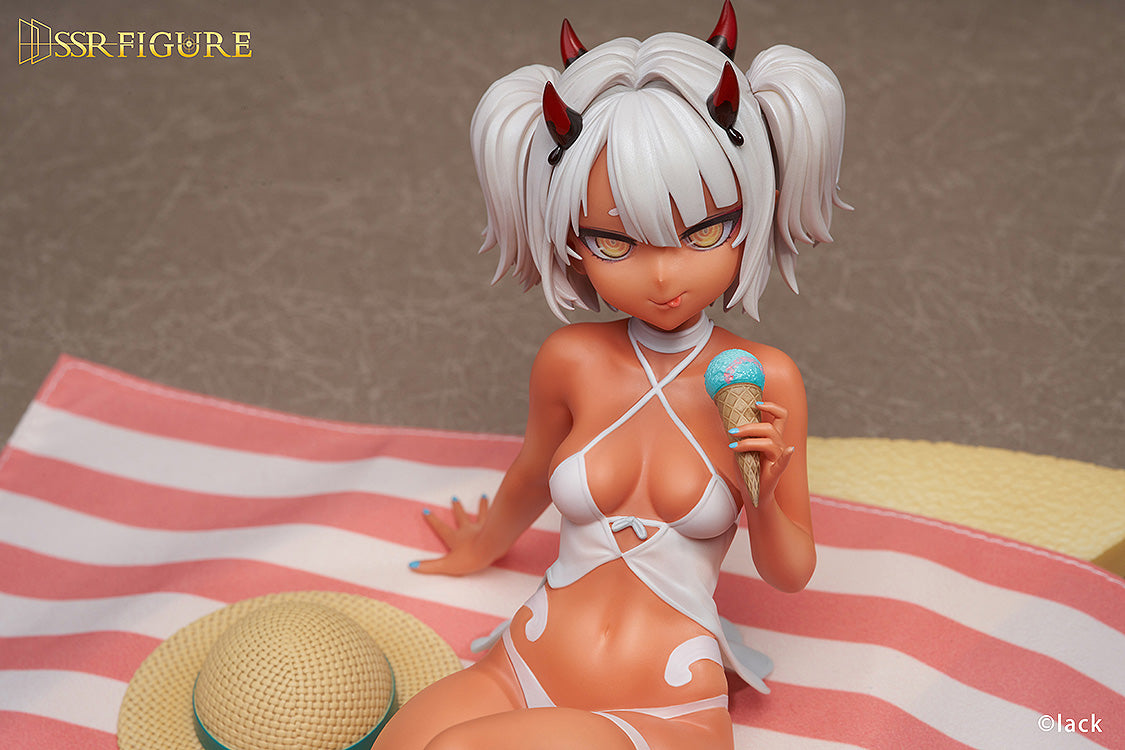 08-10-2025 SSR FIGURE - 1/7 SSR FIGURE 咖啡因醬 : 夏Ver. (原作 : lack) (附特典 : 明信片) Y11727 PVC
