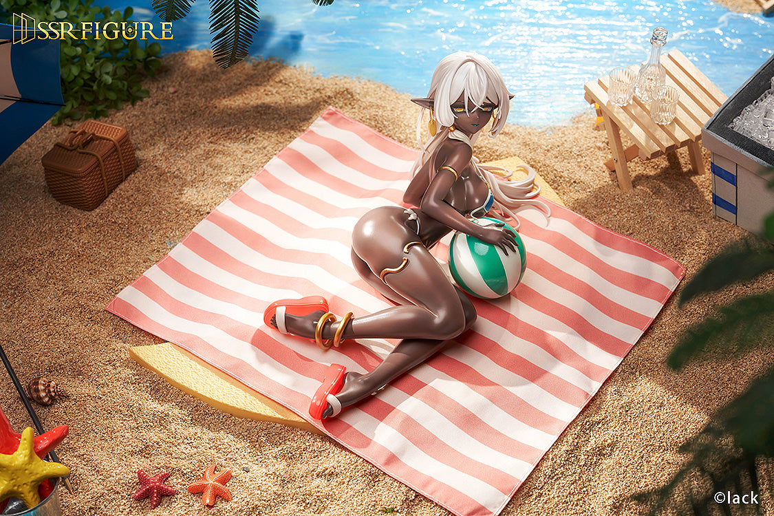 08-10-2025 SSR FIGURE - 1/7 SSR FIGURE 暗精靈舞孃 : 夏Ver. (原作 : lack) (附特典 : 明 信片) Y11727 PVC