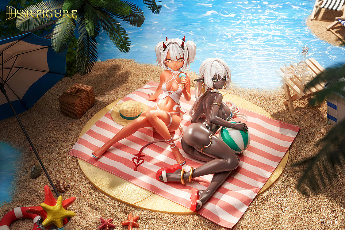 08-10-2025 SSR FIGURE - 1/7 SSR FIGURE 咖啡因醬 : 夏Ver. (原作 : lack) (附特典 : 明信片) Y11727 PVC
