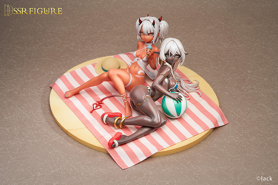 08-10-2025 SSR FIGURE - 1/7 SSR FIGURE 咖啡因醬 : 夏Ver. (原作 : lack) (附特典 : 明信片) Y11727 PVC