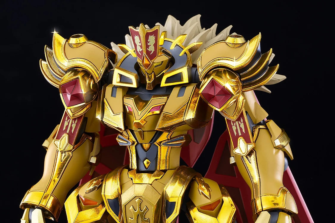 26-08-2026 Good Smile - MODEROID系列《騎士&魔法》戈德力歐 Goldleo : 電鍍 Ver. Y10909 組裝模型
