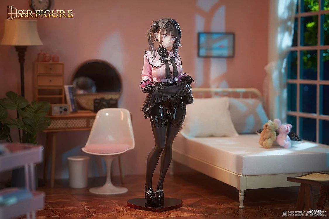 28-05-2025 SSR FIGURE - 1/6「Dear My Rubber」黑川美羽 (原畫 :YD) 通常版 (附特典 : 徽章) Y17273 PVC