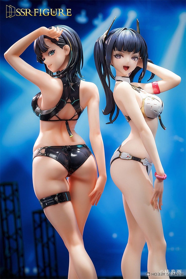 27-11-2025 SSR FIGURE - 1/6 SSR FIGURE 硬式泳裝女子 雙人組- 紺乃青& 白羊丸子 (原畫: 椿春雨) [附特典]Y22636 PVC