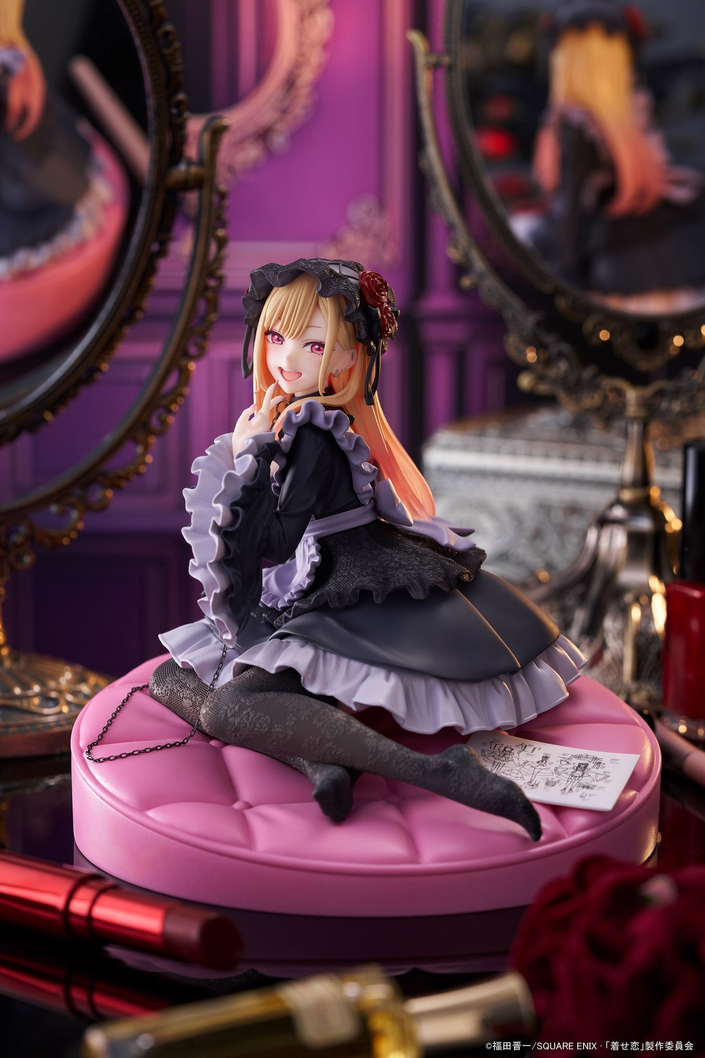 03-02-2025 TAITO - 《戀上換裝娃娃》AMP+ Figure - 喜多川海夢 (COSPLAY 黑江雫 Ver.) Y2300 PVC