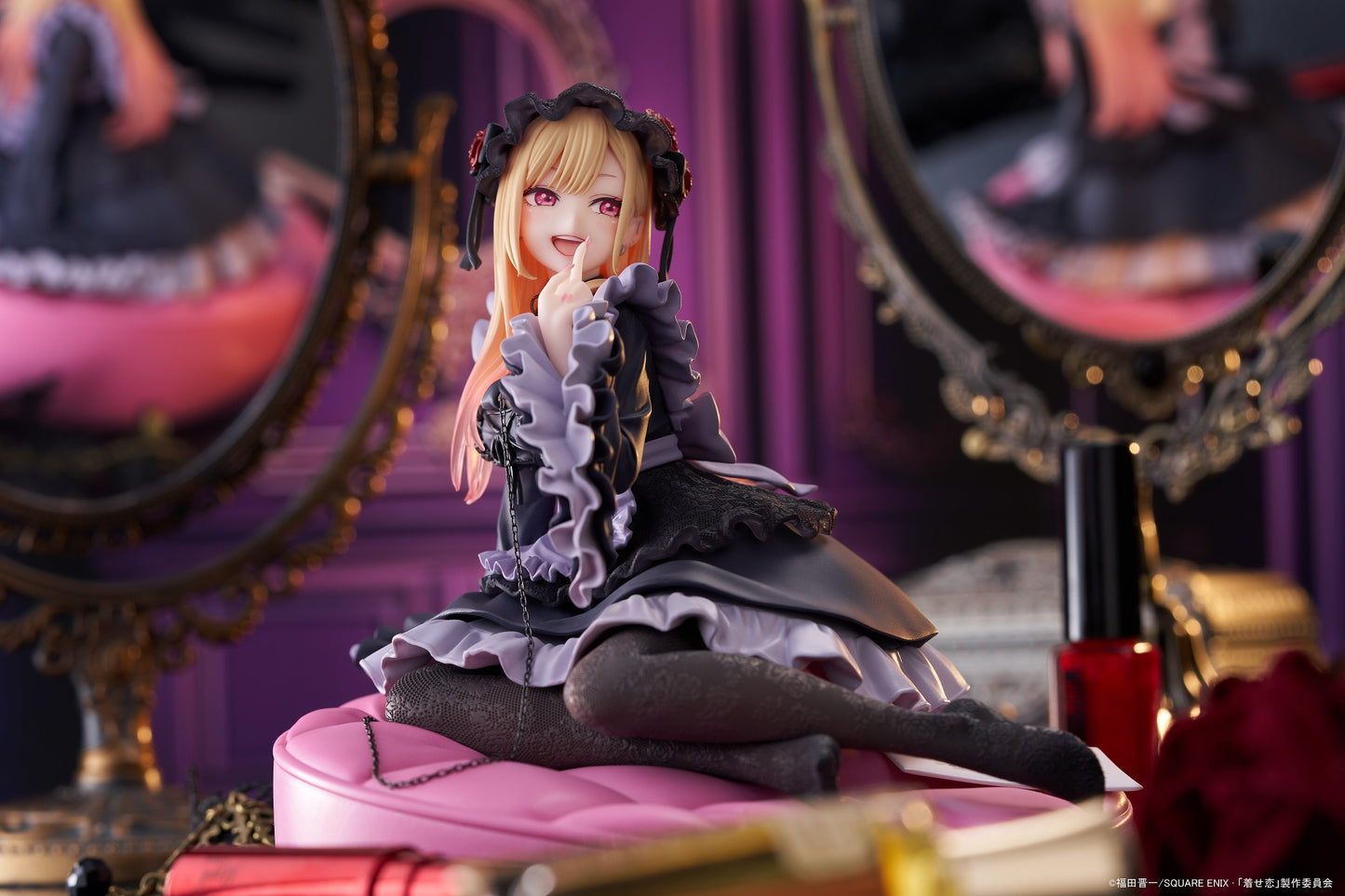 03-02-2025 TAITO - 《戀上換裝娃娃》AMP+ Figure - 喜多川海夢 (COSPLAY 黑江雫 Ver.) Y2300 PVC