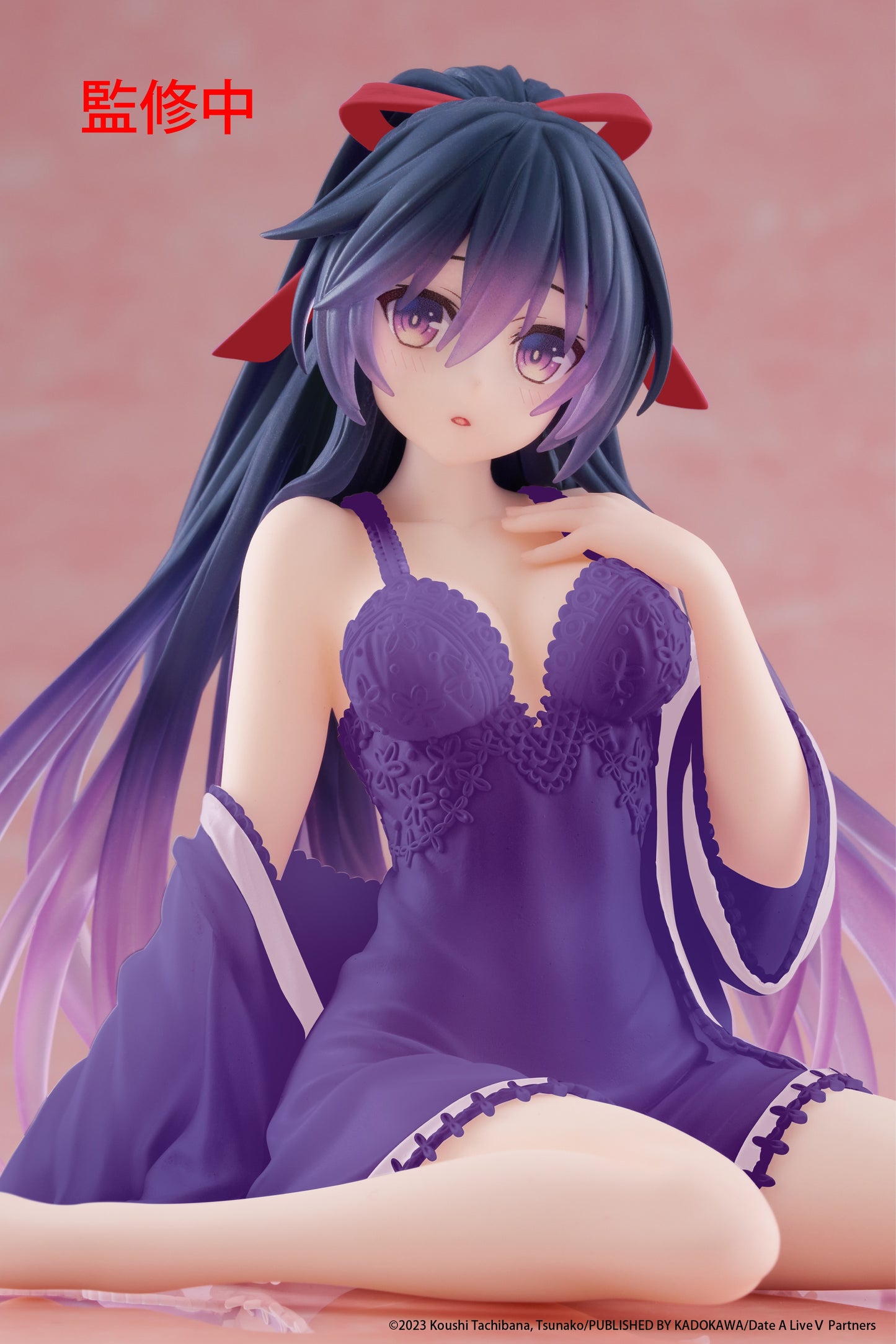 13-05-2025 Taito -《約會大作戰V》Desktop Cute Figure - 夜刀神十香 ~睡衣造型~ 新裝版 Y2100 PVC