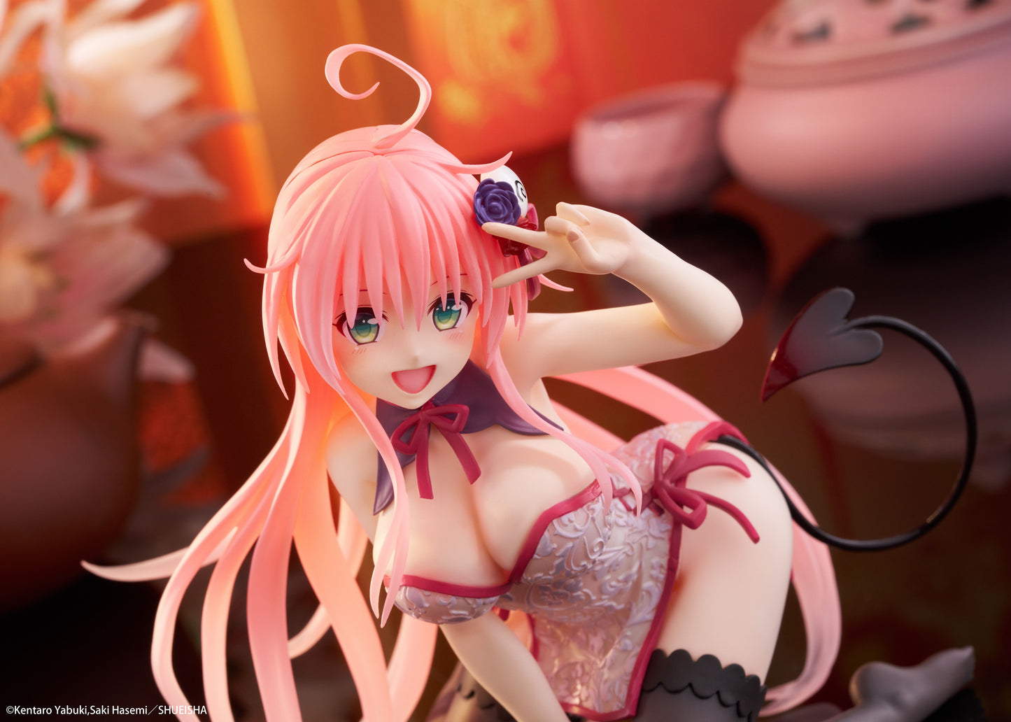 01-07-2025 TAITO 《出包王女DARKNESS》Desktop Cute Figure 菈菈 〜旗袍造型〜 Y2340  PVC