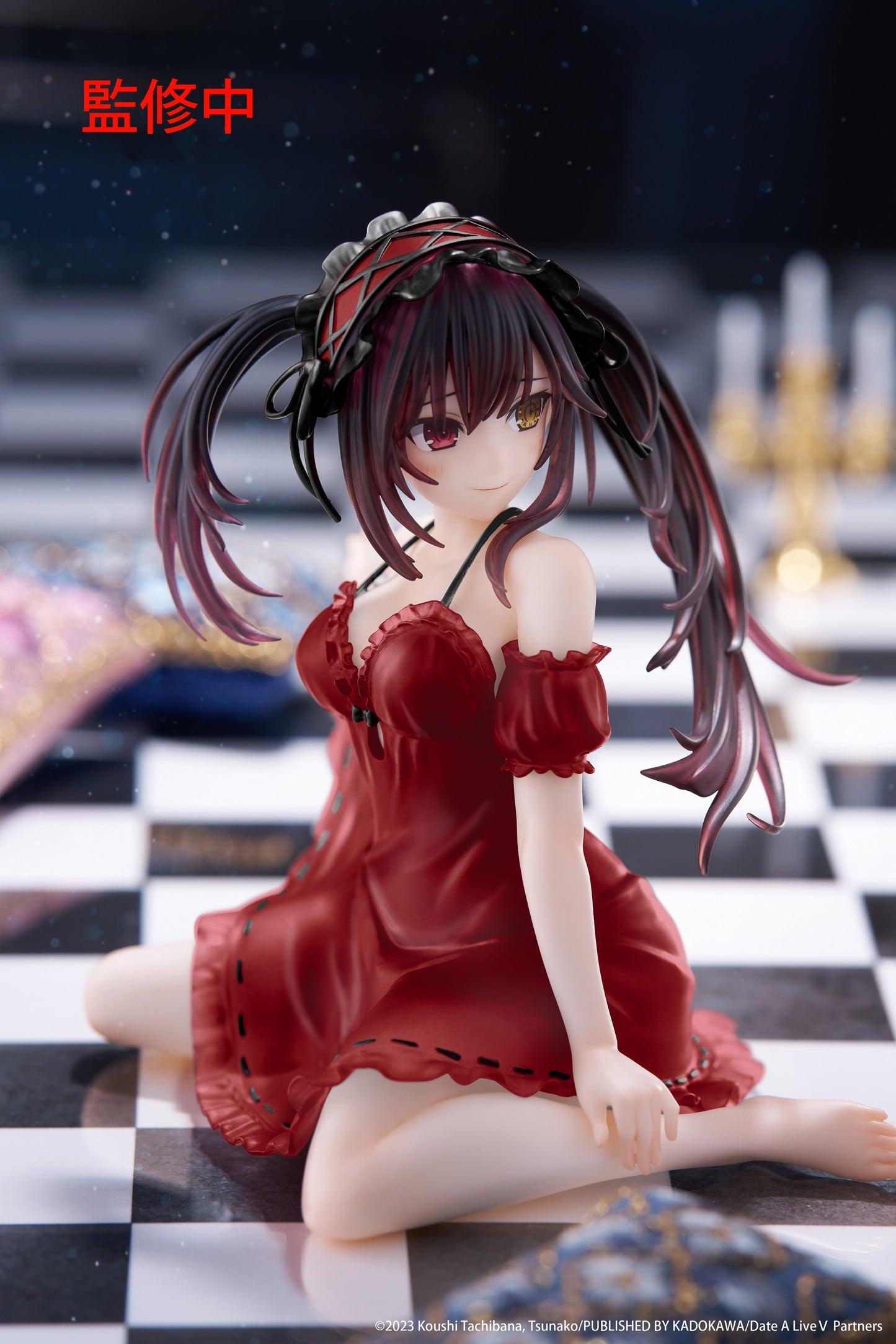 13-05-2025 Taito -《約會大作戰V》Desktop Cute Figure - 時崎狂三 ~睡衣造型~ 新裝版 Y2100 PVC