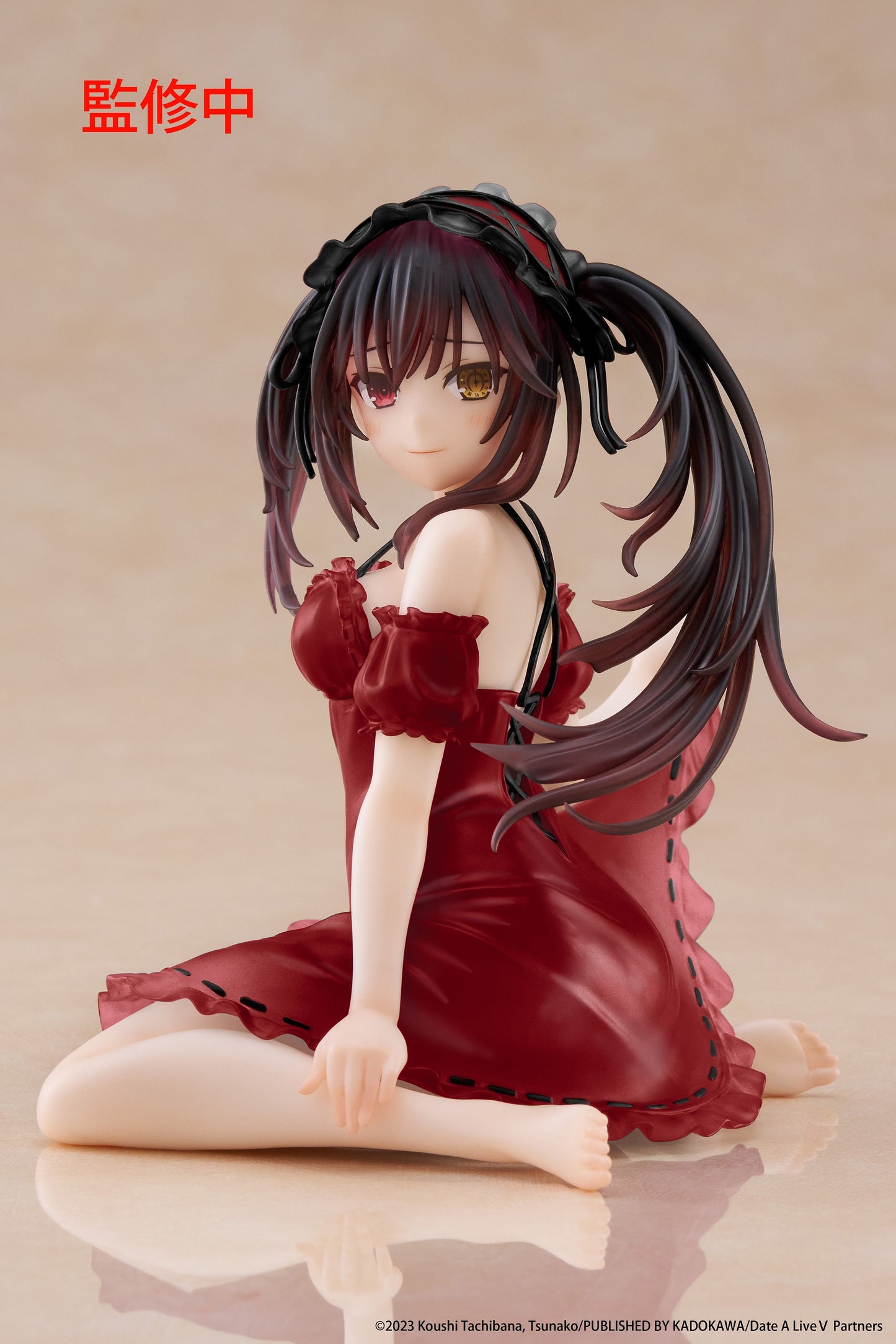 13-05-2025 Taito -《約會大作戰V》Desktop Cute Figure - 時崎狂三 ~睡衣造型~ 新裝版 Y2100 PVC