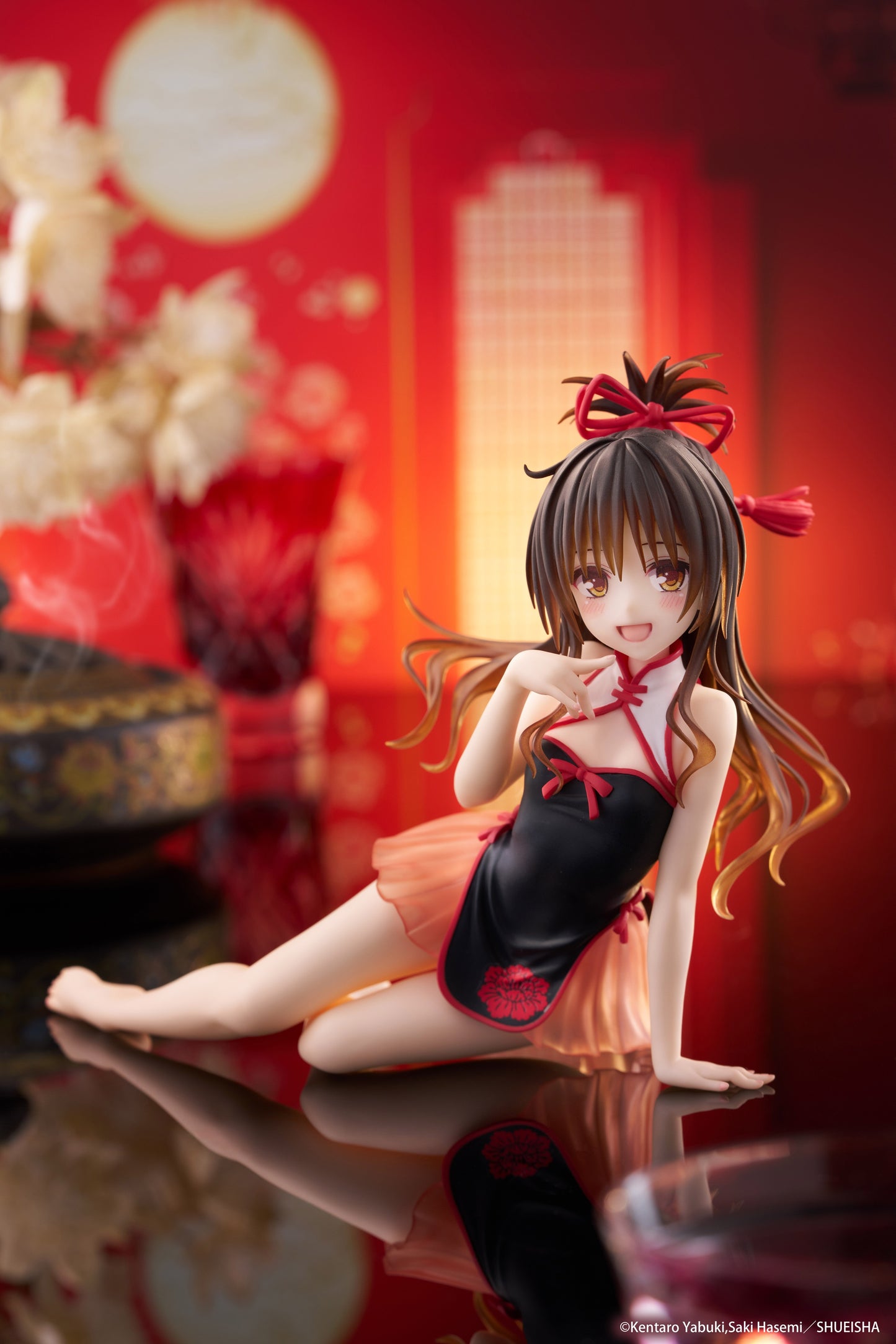 29-07-2025 TAITO - To Love-Ru Darkness Desktop Cute Figure - Mikan Yuki (Chinese Dress Ver.) 《出包王女 Darkness》Desktop Cute Figure - 結城美柑 〜旗袍Ver.〜 Y2300 PVC