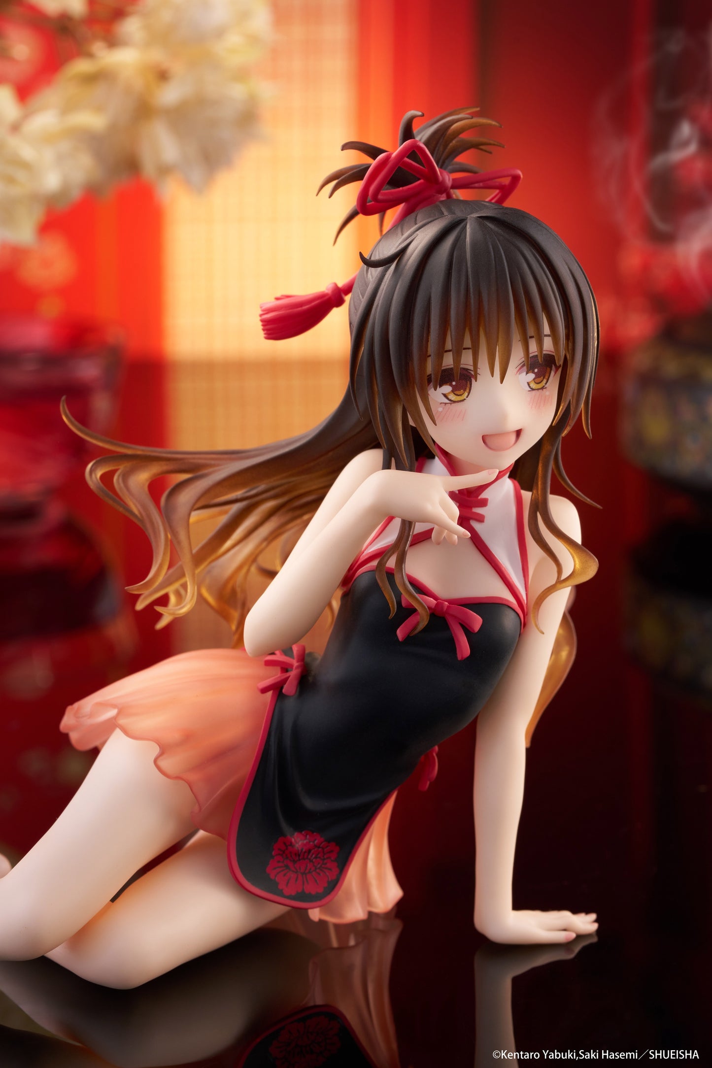 29-07-2025 TAITO - To Love-Ru Darkness Desktop Cute Figure - Mikan Yuki (Chinese Dress Ver.) 《出包王女 Darkness》Desktop Cute Figure - 結城美柑 〜旗袍Ver.〜 Y2300 PVC