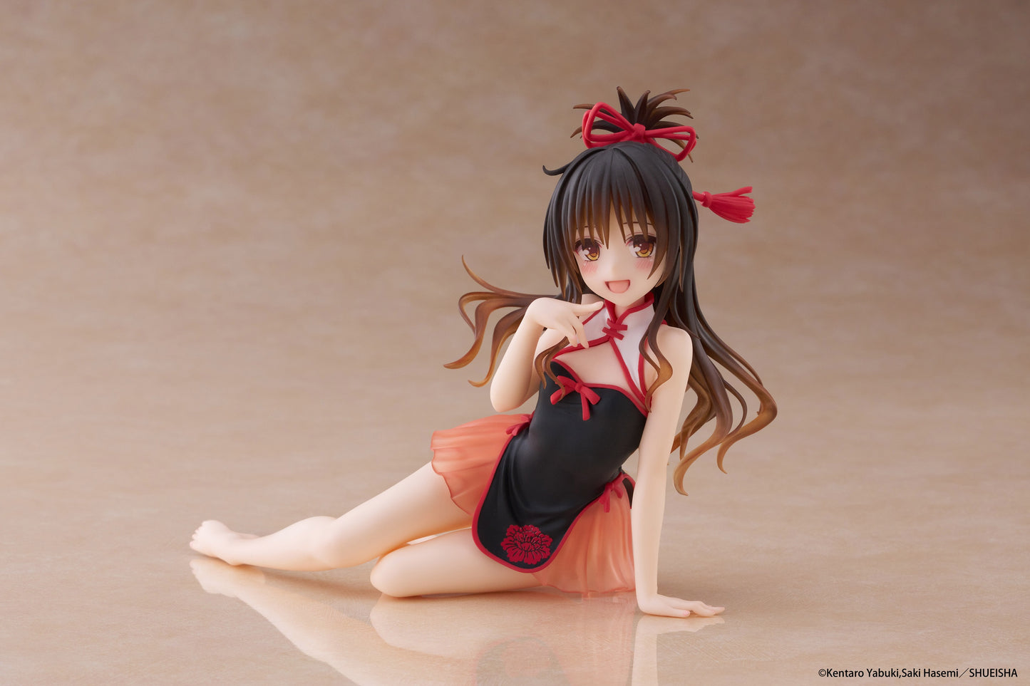 29-07-2025 TAITO - To Love-Ru Darkness Desktop Cute Figure - Mikan Yuki (Chinese Dress Ver.) 《出包王女 Darkness》Desktop Cute Figure - 結城美柑 〜旗袍Ver.〜 Y2300 PVC