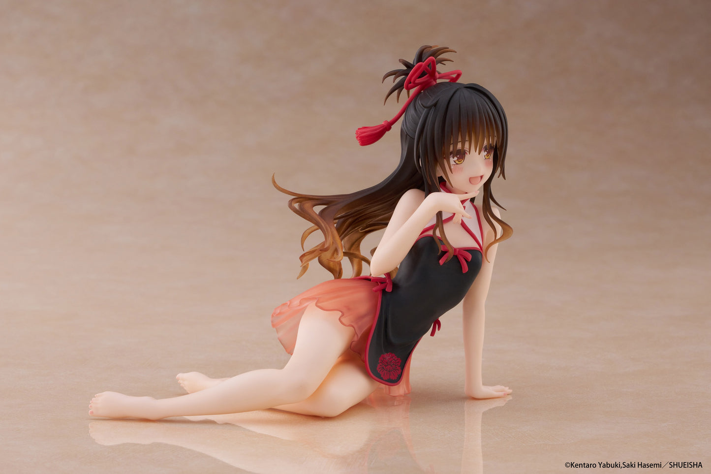 29-07-2025 TAITO - To Love-Ru Darkness Desktop Cute Figure - Mikan Yuki (Chinese Dress Ver.) 《出包王女 Darkness》Desktop Cute Figure - 結城美柑 〜旗袍Ver.〜 Y2300 PVC
