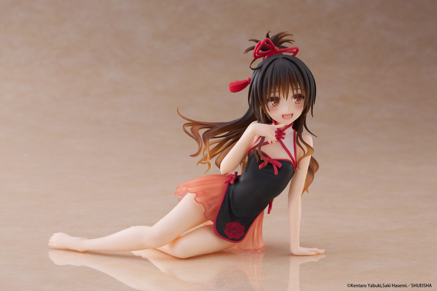 29-07-2025 TAITO - To Love-Ru Darkness Desktop Cute Figure - Mikan Yuki (Chinese Dress Ver.) 《出包王女 Darkness》Desktop Cute Figure - 結城美柑 〜旗袍Ver.〜 Y2300 PVC