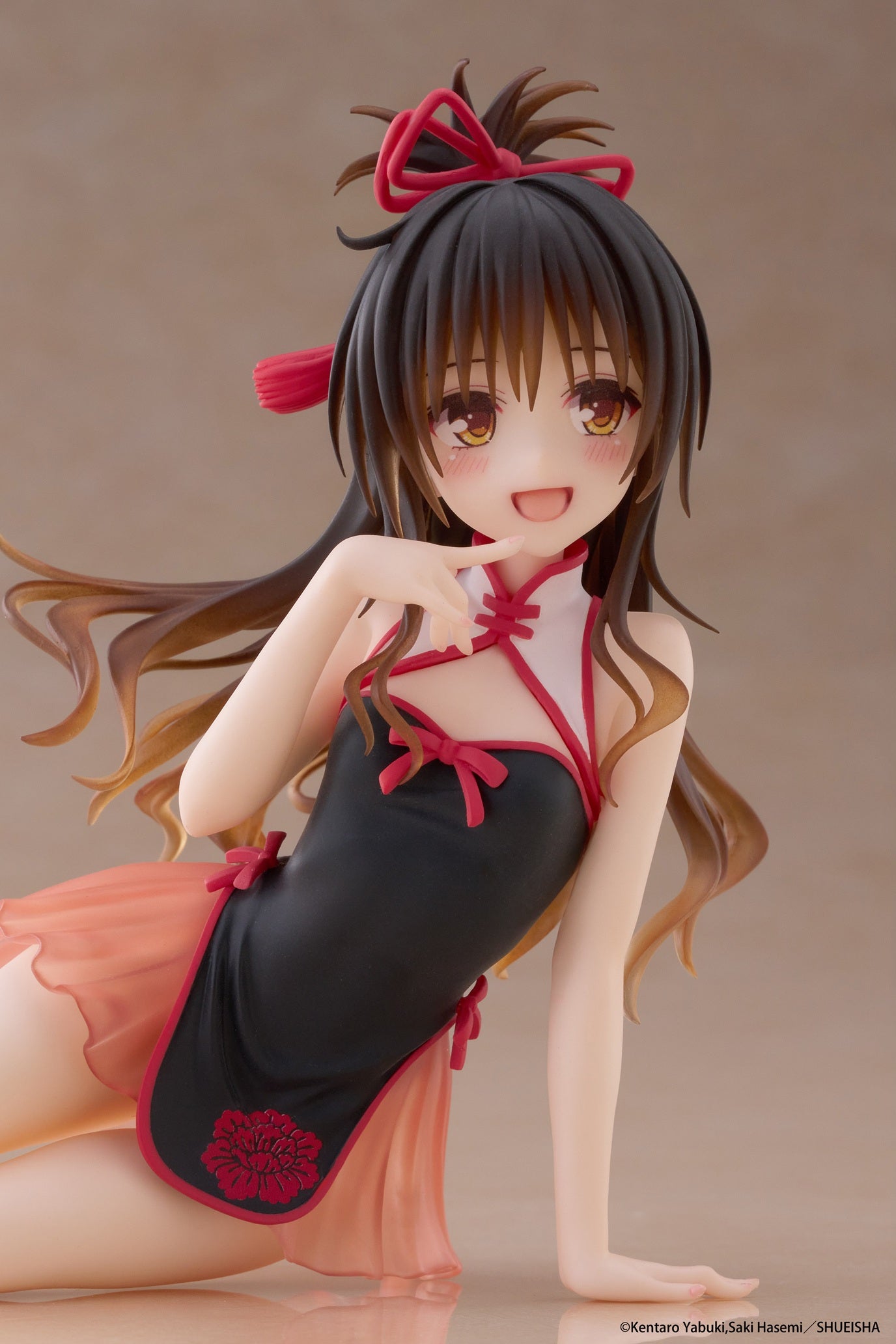 29-07-2025 TAITO - To Love-Ru Darkness Desktop Cute Figure - Mikan Yuki (Chinese Dress Ver.) 《出包王女 Darkness》Desktop Cute Figure - 結城美柑 〜旗袍Ver.〜 Y2300 PVC