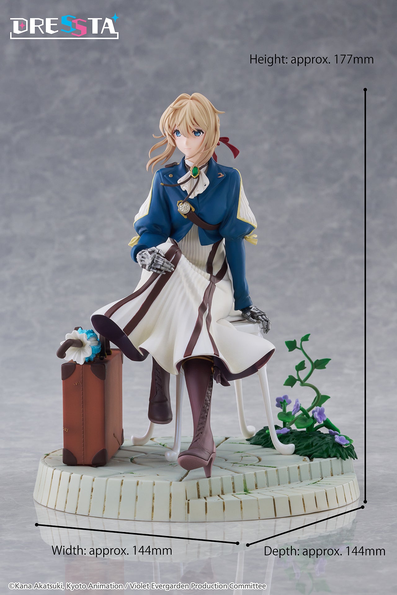 09-06-2026 TAITO -《紫羅蘭永恆花園》DRESSTA Statue Figure - 薇爾莉特·伊芙加登 Y9000 PVC