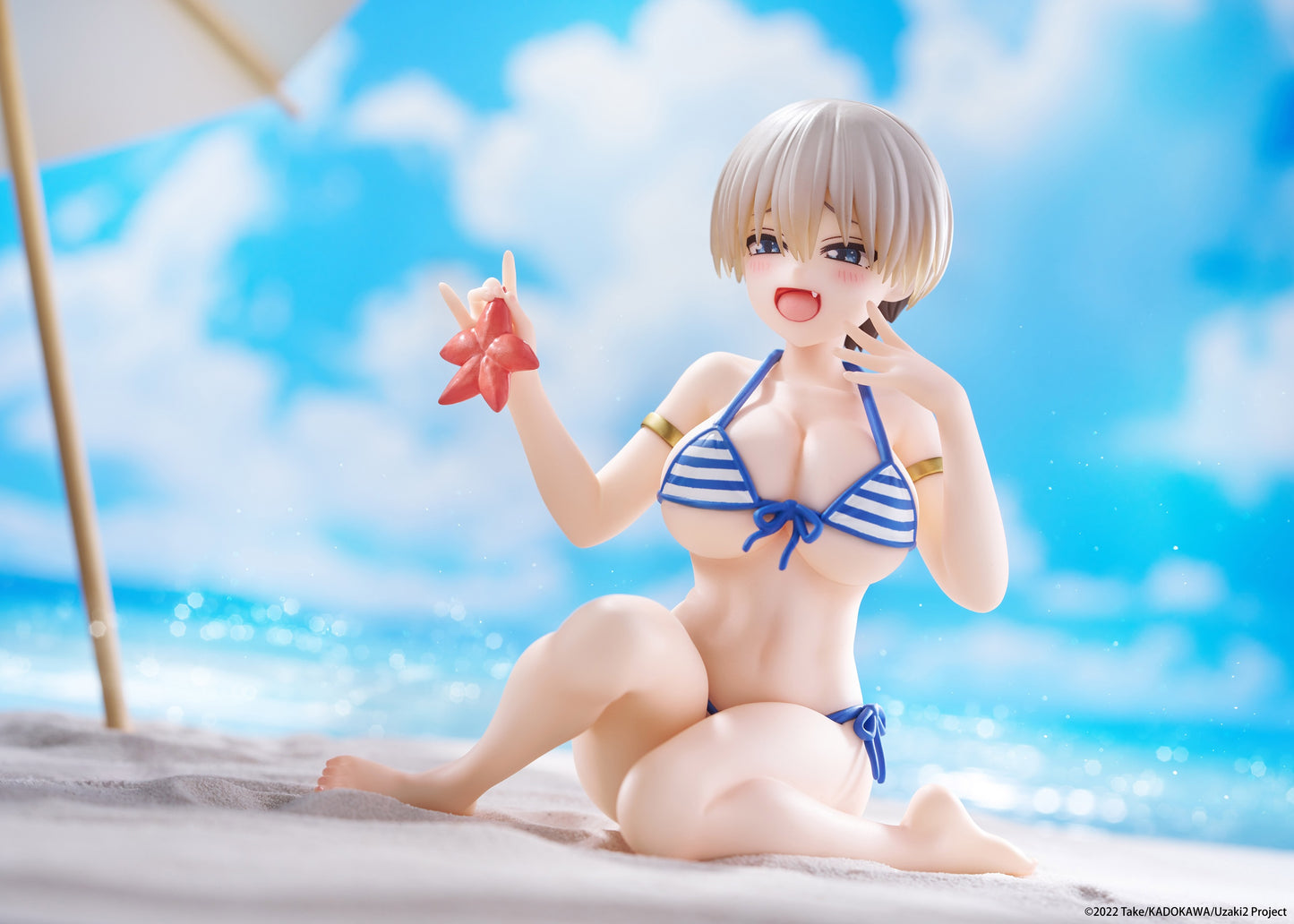 31-03-2026 TAITO -《宇崎學妹想要玩！ω》Desktop Cute 宇崎花 (水着 Ver.) Y2500 PVC