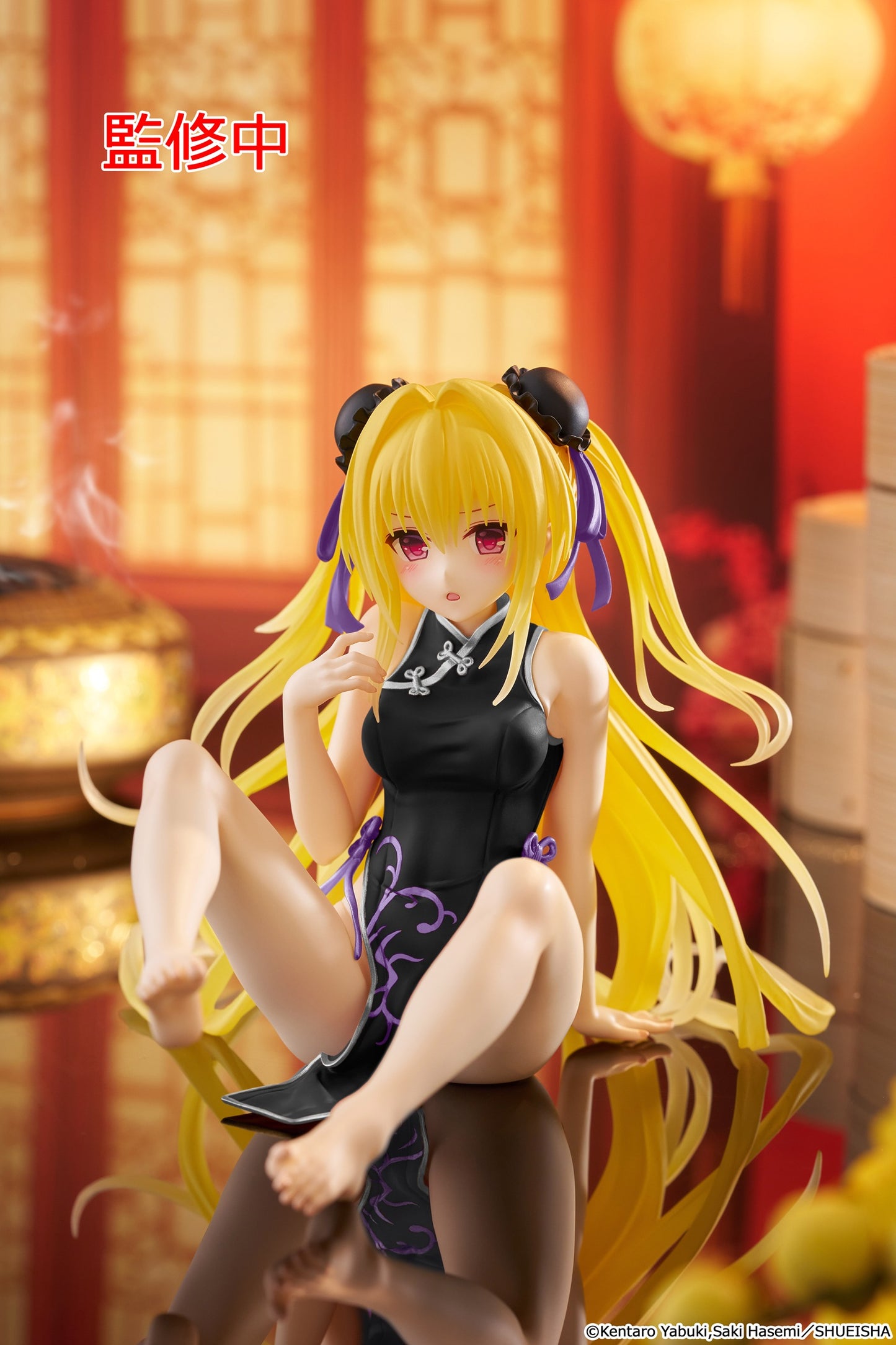 16-12-2025 TAITO - 《出包王女DARKNESS》Desktop Cute Figure 金色之闇 ~ 旗袍造型 ~ 新裝版 Y2400 PVC