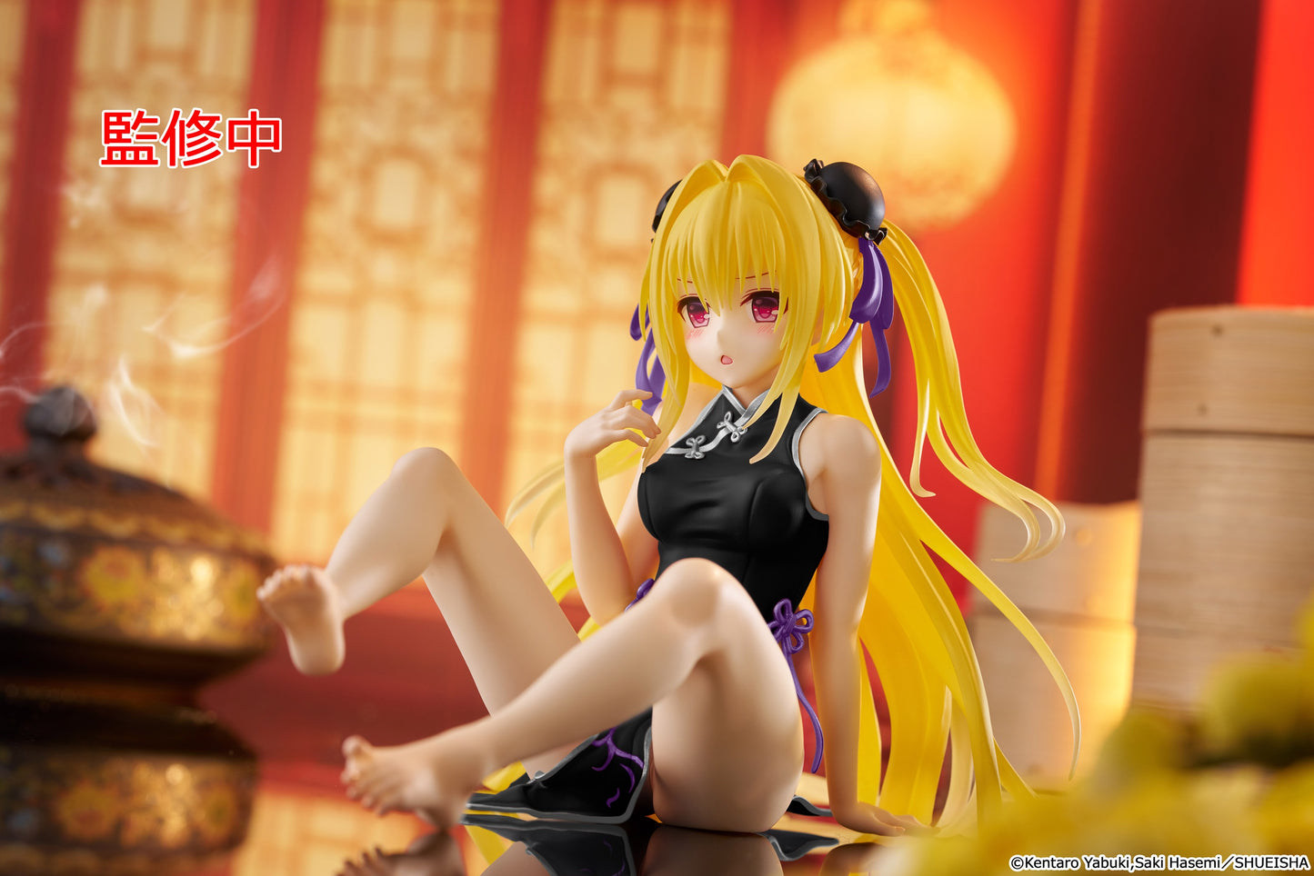 16-12-2025 TAITO - 《出包王女DARKNESS》Desktop Cute Figure 金色之闇 ~ 旗袍造型 ~ 新裝版 Y2400 PVC