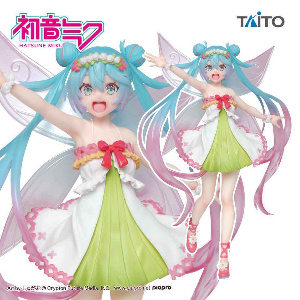 23-12-2025 TAITO - 初音未來 Figure 第三季 春季精靈 Ver. (再販) Y2400 PVC